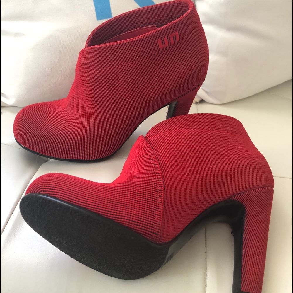 Red booties